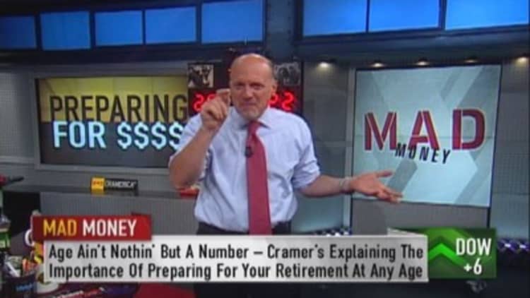 Never put retirement money in stock you work for: Cramer