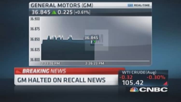 GM recalls 8.4 million cars in 6 new recalls