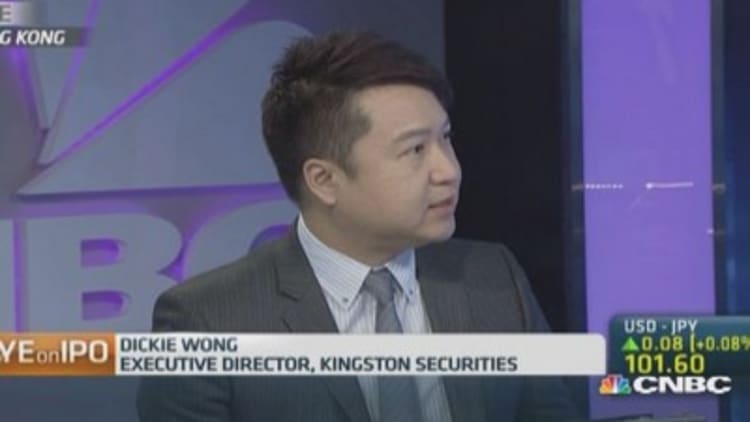 Jinmao Investments' Hong Kong trading debut