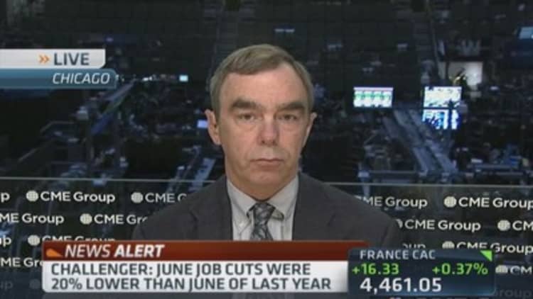 Challenger: Job cuts down to lowest level of 2014