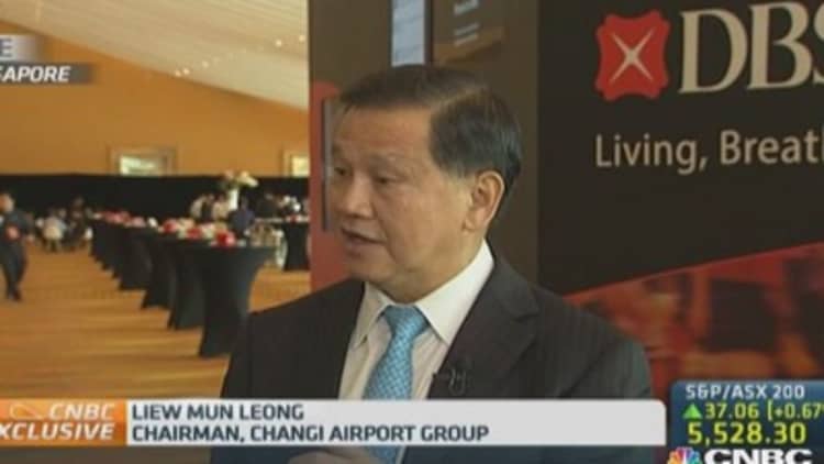 Changi Airport's plans for growth