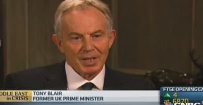 US right to send help to Iraqis: UK's Tony Blair