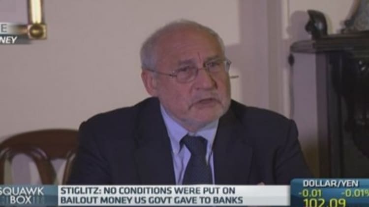 Stock rally not an economic recovery: Stiglitz
