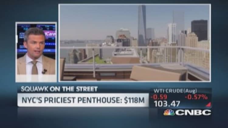 New York's $118 million penthouse