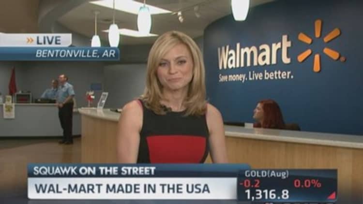 Entrepreneurs step into WalMart's 'Shark Tank'