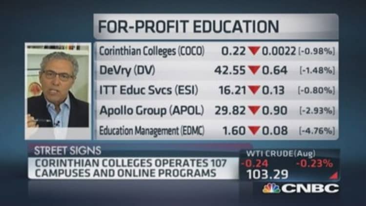 Corinthian Colleges agrees to sell most schools