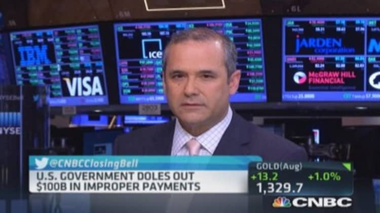 US Govt. doles out $100 billion in improper payments 