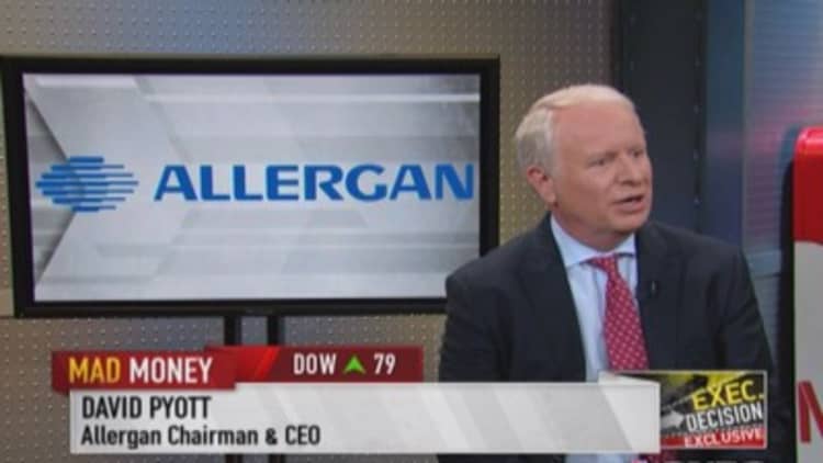 Allergan CEO: Restructuring & unlocking value