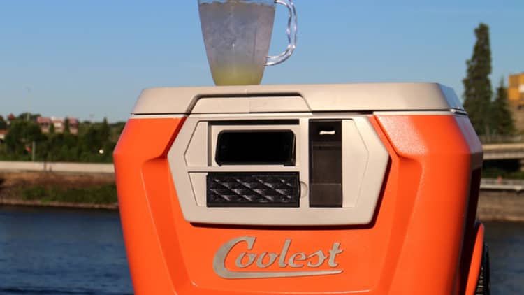 The top Kickstarter project: $12 million Coolest cooler.