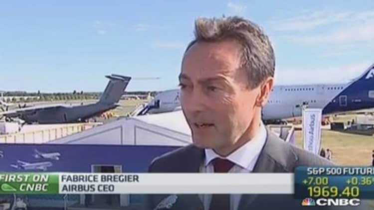 'Huge demand' for wide body aircrafts: Airbus CEO