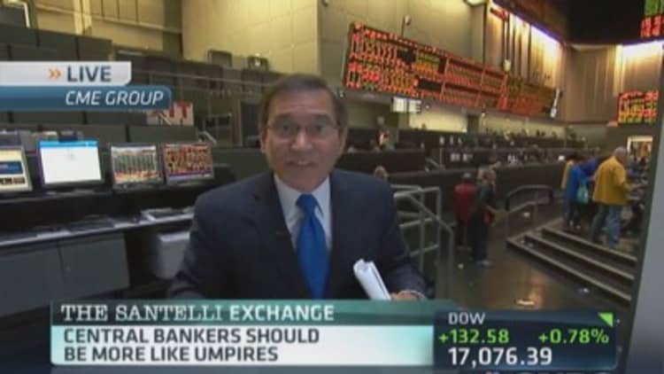 Santelli Exchange: Real issue with QE