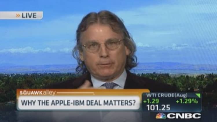 Apple & IBM's mutually beneficial deal