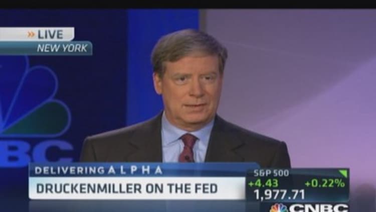 Druckenmiller: Fed policy 'baffling'