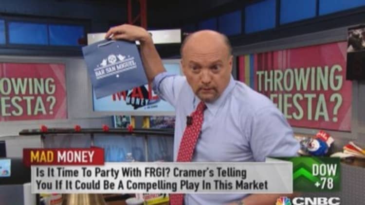 Throwing a Fiesta? Cramer focuses on FRGI