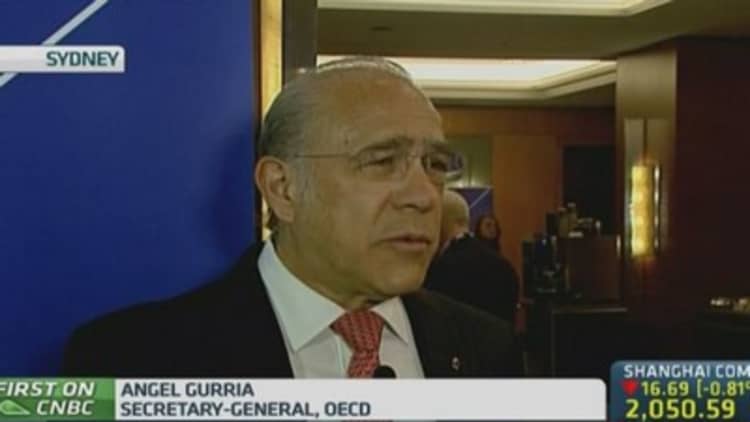 OECD's Gurria: Trade is critical for global growth