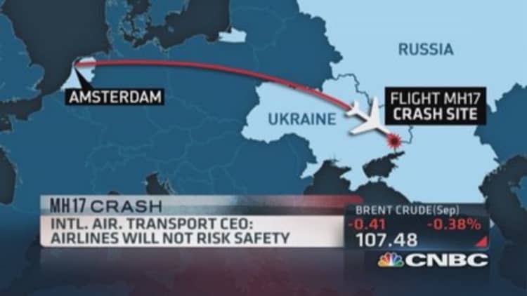 Why was Flight MH17 flying over a war zone?