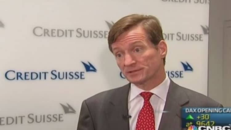 Credit Suisse has seen impact from US fines: CEO