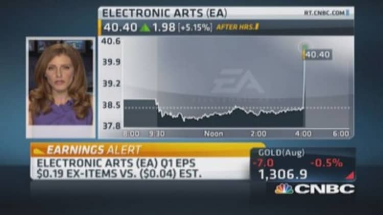 Electronic Arts Q1 big earnings beat