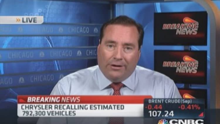 Chrysler recalls estimated 792,300 vehicles
