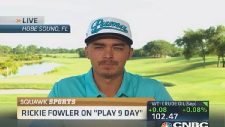 Rickie Fowler's plan to save golf and 'play 9'