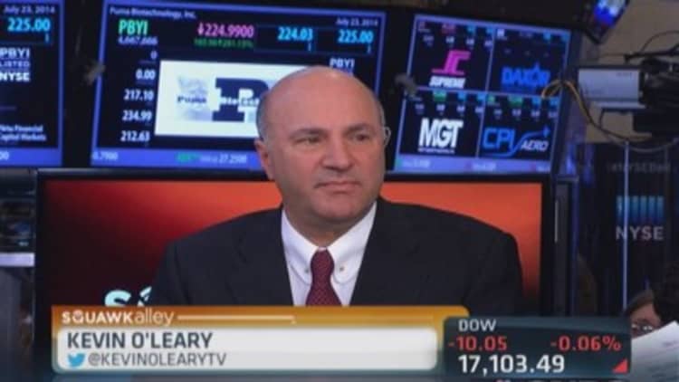 Kevin O'Leary: Facebook to beat, stock goes North