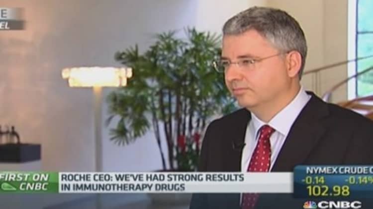 Roche eyes M&A if the 'price is right': CEO