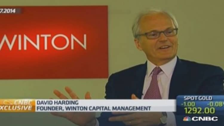 Winton Capital's Harding on stock plunges