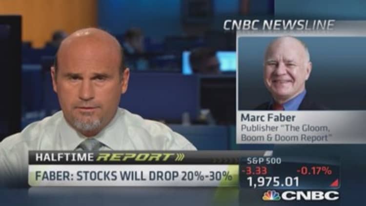 Marc Faber: Chinese stock market breaking out to upside