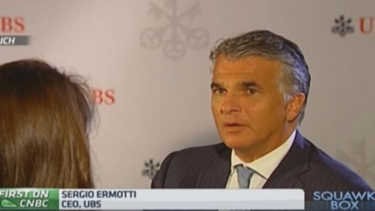 UBS model working in 'tough' conditions: CEO
