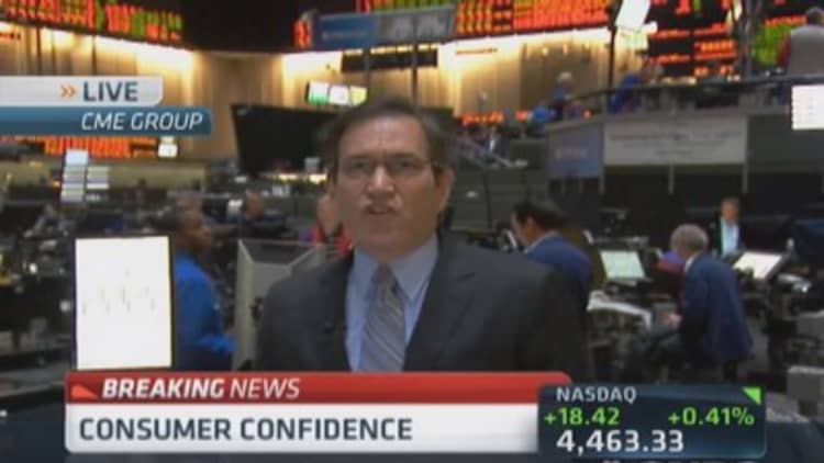 July consumer confidence index 90.9