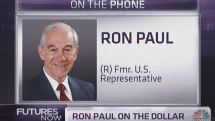 Ron Paul takes on the US dollar
