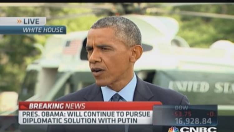 Pres. Obama: New sanctions have 'bigger bite' on Russia