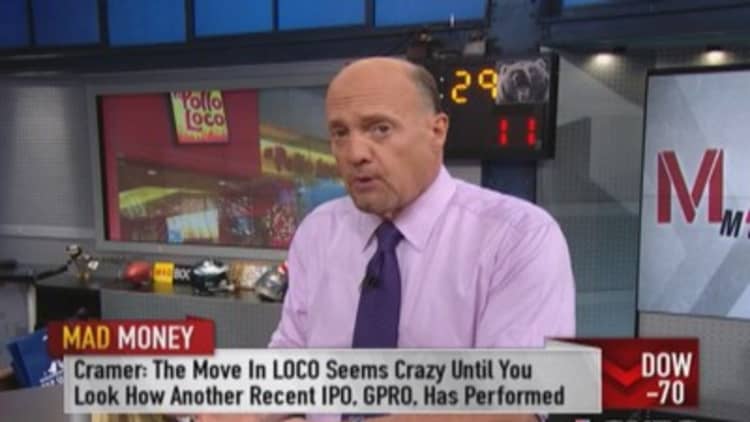 LOCO underpriced on IPO: Cramer 