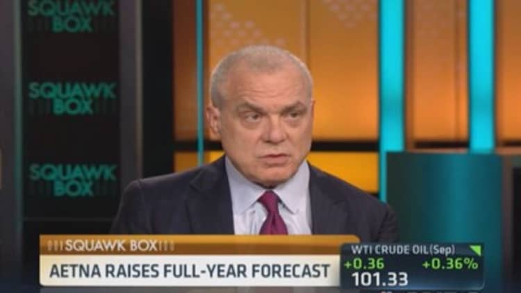 Aetna CEO: Utilization numbers up