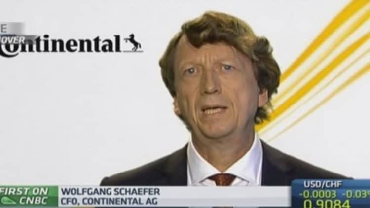 Continental 'outgrowing its market': CFO