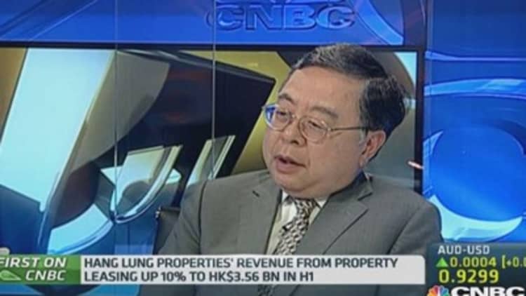 Hang Lung: Hong Kong property is improving