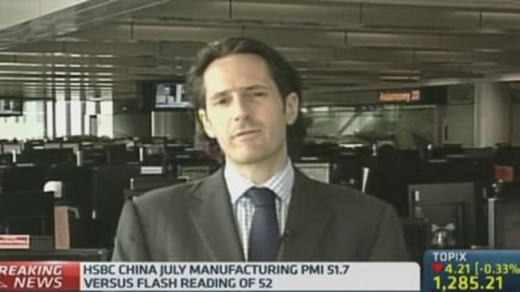 China PMI readings indicate recovery: HSBC