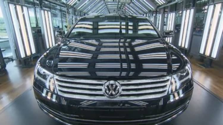 The VW 'transparent factory' 