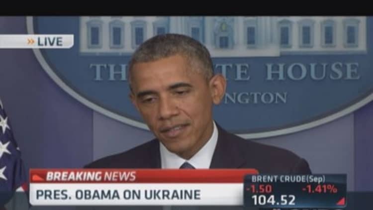 President Obama: Made progress in Ukraine