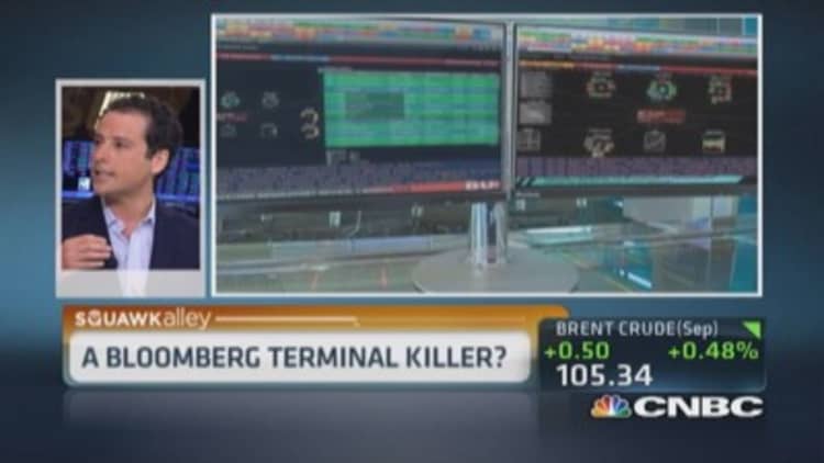 A Bloomberg terminal killer?