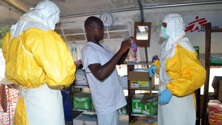 Enormous hype about Ebola: Doctor