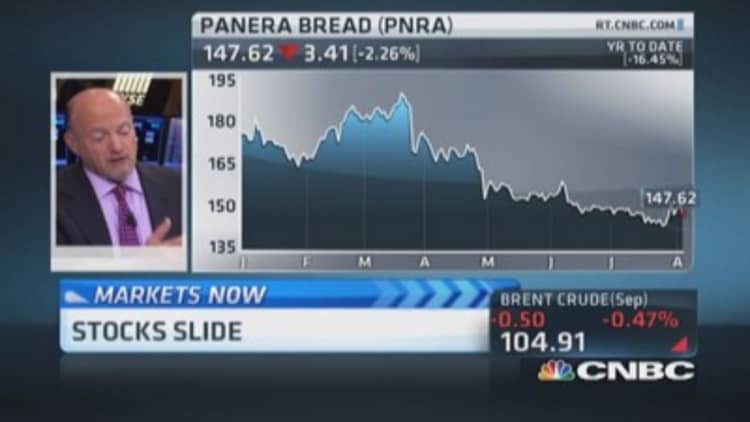 Cramer: Panera no longer short play