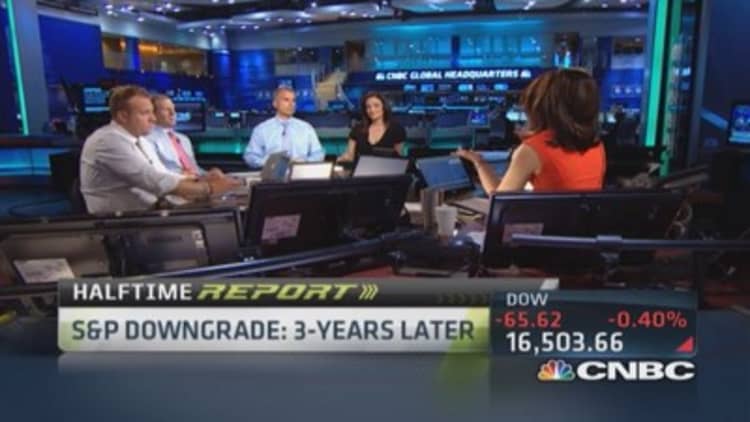 S&P downgrade three years later
