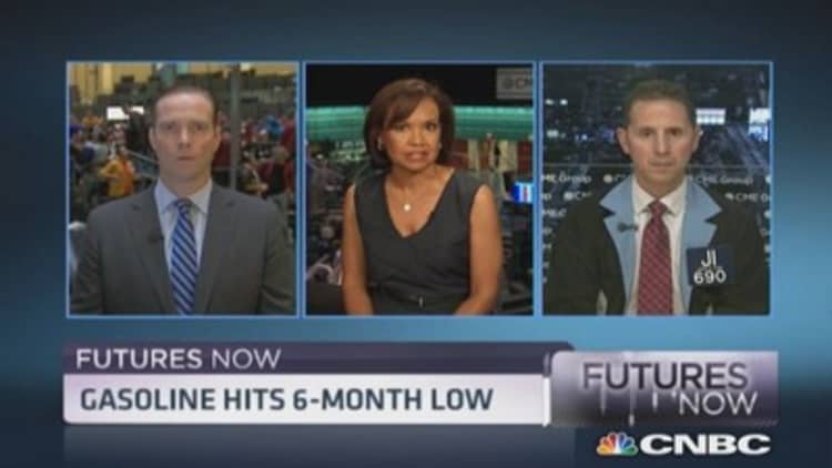 Futures Now: Gasoline continues lower