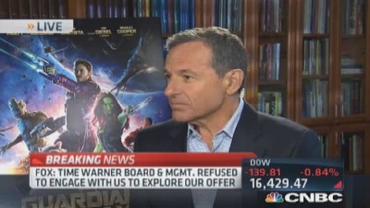 Bob Iger: Extremely well positioned as a company