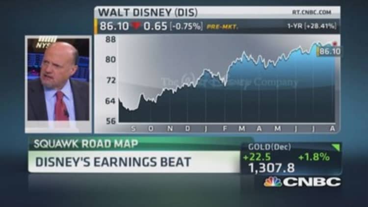 Cramer: Disney's perfect quarter
