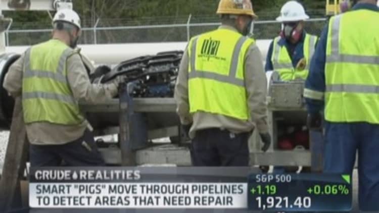 Answer to pipeline safety? 'Smart pigs' 
