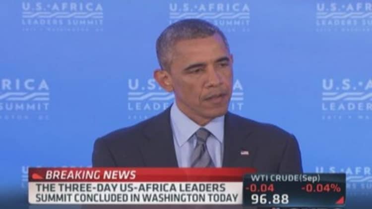 President Obama: $33 billion in commitments to Africa