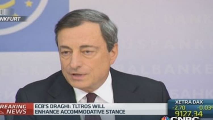 'Hard to assess' geopolitical impact: Draghi