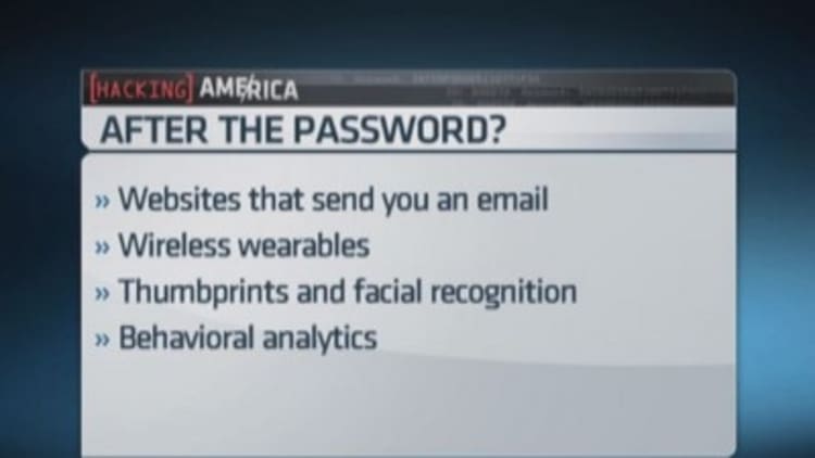Passwords now passé?
